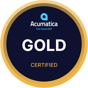 Acumatica Gold Certified